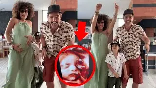 Ferdinando Valencia y Brenda Kellerman comparten emotiva imagen del ultrasonido de su beb&eacute; Saulo