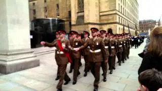 Remembrance Sunday manchester parade 2014