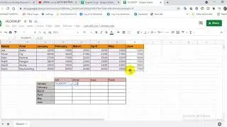 MS Excel - HLookup Function