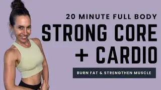 20 MINUTE CORE + CARDIO WORKOUT (BURN FAT, BURN FAT, STRENGTHEN CORE MUSCLES) | LS FITNESS