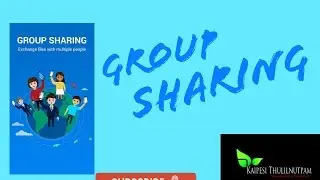 How  To Transfer Group Share in SHAREit ( Tamil Tutorial)