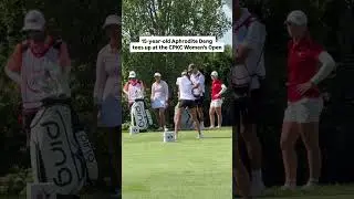 15-year-old Aphrodite Deng at the CPKC Women&rsquo;s Open