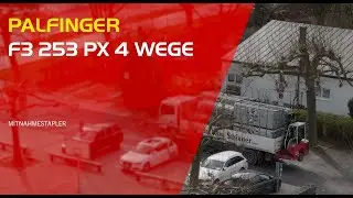 Effizienter Gerüstbau: PALFINGER Mitnahmestapler F3 253 PX 4-Wege im Fokus