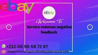Ebay how to remove negative feedback eBay Negative Feedback Removal Tool - This is the Way