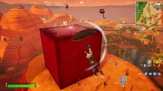 Fortnite OG Season 5 Rift Shrink Event (Red Cube)