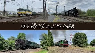 Zvláštní vlaky 2025