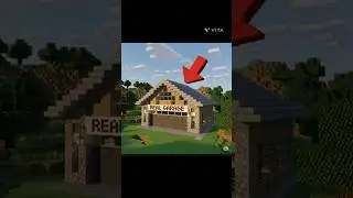 secret working garage door in Minecraft