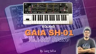 ROLAND GAIA SH-01 | Factory Sound - Ano 2010 by (Luiz Silva)