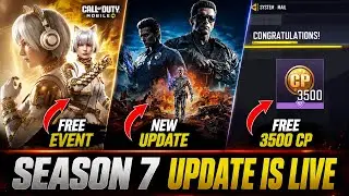 SEASON 7 UPDATE IS HERE! 3,500 FREE CP GUIDE!🧐🔥
