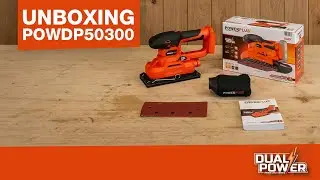 Dual Power - POWDP50300 vlakschuurmachine Unboxing