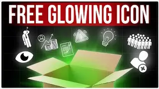 Free glowing icon unlimited | Animated white icon free download