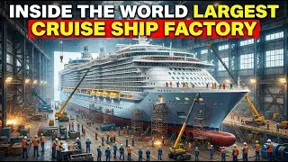 Inside The World Largest Cruise Ship Factory: Building The Icon of the Seas ($2B)