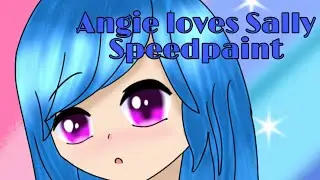 &bull;Speedpaint - Angie loves Sally [Sally Face fangirl]&bull;