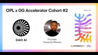 OnePiece Labs x 0G Accelerator Cohort2 - DAO AI