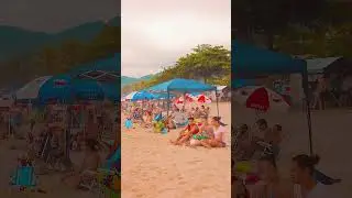 🌴 Beach Walk, Maresias, S&atilde;o Paulo, Brazil #shorts  #beach #travel