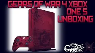 Gears of War 4 Xbox One S Unboxing GenetiiczR