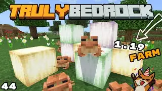 Супер-простая ферма Froglight и строительство Sculk! - Truly Bedrock, сезон 4, Minecraft SMP, эпизод 44
