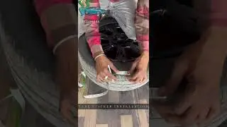 TYRE STICKERS INSTALLATION