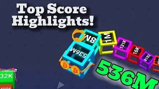 😱🔥 Top Score |  536 MILLION, Part 03 - in Cube Arena 2048, Rasel Khan Etcetera gaming channel 😱🔥