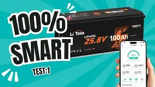 Expertise d'une BATTERIE LIFEPO4 25.6 SMART