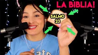 Duerme Tranquilo 📖 con textos de La Biblia 🙌 Muchos Susurros! I ASMR en ESPAÑOL I Ges ASMR