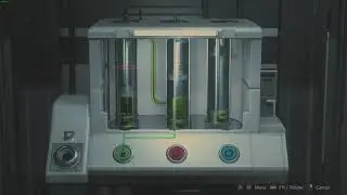 RESIDENT EVIL 2 REMAKE EXTRAS - SOLVING CLAIRE 2ND DRUG TESTING LAB PUZZLE