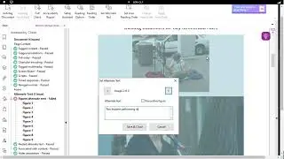 Foxit Accessibility   Correcting the Figures Alternate Text Error Method One