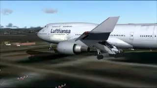 747-400 LUFTHANSA FRANKFURT - SÃO PAULO