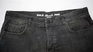 DNM CO 1969 MEN'S RINSE WASH STRAIGHT DENIM