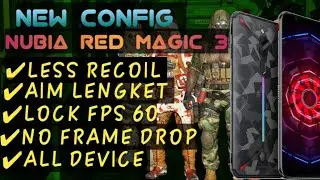 NEW CONFIG CODM NUBIA RED magic 3