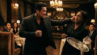 The Korean Mafia Boss Slapped a Black Waitress — Until She Exposed the Secret That Destroyed Him
