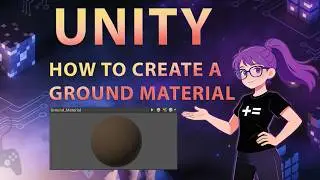Unity 6.3  Creating a Ground Material – Terrain (base, metallic, normal, height, and occlusion map)