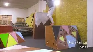 new skills thanks to Rush Parkour Malta