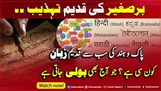 Pakistan Aur INDIA Ki Sabse OLD Language Konsi Hai? Janiye #AncientLanguages  #LanguageHistory