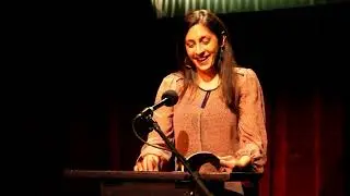 Luivette Resto at Beyond Baroque for FlowerSong Press reading 4/2/22