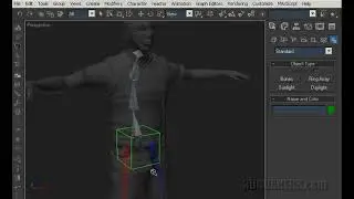 3dQuakers human rig in 3DS MAX_5