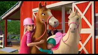 Barbie's Horse Stable Adventure! 🐴💖 | Pony Care & Riding Fun