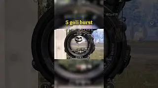 5 goli burst 💀 #bgmi #pubgmobile #bmsd