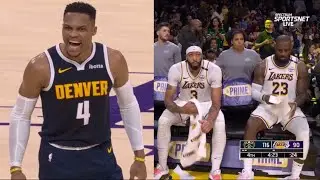 Russell Westbrook gets revenge on LeBron and Lakers and talks trash 😅