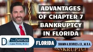 Advantages of Chapter 7 Bankruptcy in Florida - The DeVries Law Firm