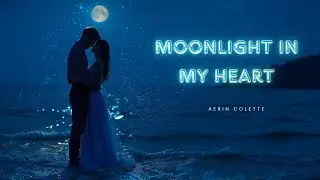Moonlight In My Heart | Romantic Sad Love Song (Lyrics Video) | Aerin Colette