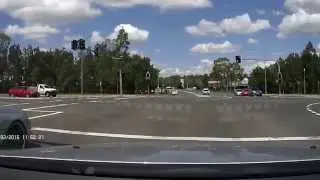 Idiot on wheels