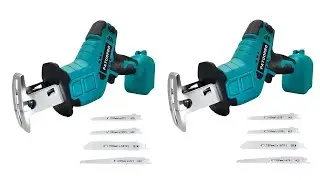 Best Cordless Reciprocating Saw Adjustable Speed Electric Saw Wood Metal PVC Pipe Cutting Tool