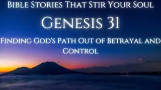 Genesis 31 Explained: : Finding God's Path Out of Betrayal and Control