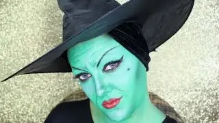 TRUCCO STREGA IL MAGO DI OZ WICKED 💚  HALLOWEEN MAKEUP TUTORIAL