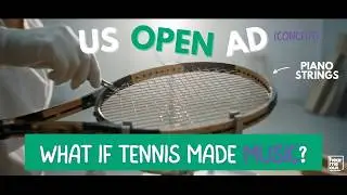 What If Tennis Made Music? 🎾 | US Open Concept Ad Breakdown