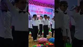 Comic kids performance on school annual day
