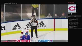 NHl 21 playing my old team