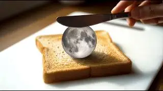 Super Smooth Planets Spreading on Crunchy Toast (4K) ASMR | Oddly Satisfying Food