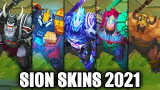 All Sion Skins Spotlight (League of Legends)